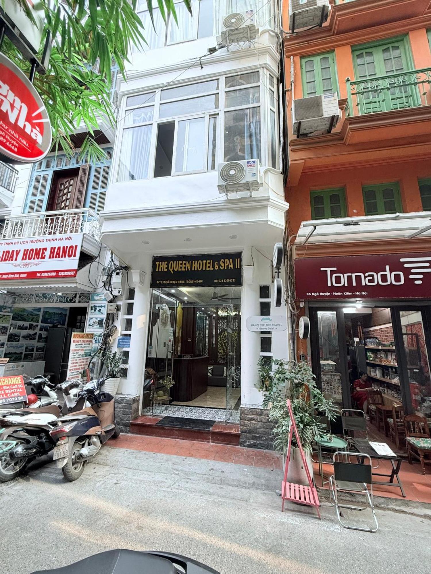 The Queen Hotel & Spa 2 Hanoi Exteriör bild